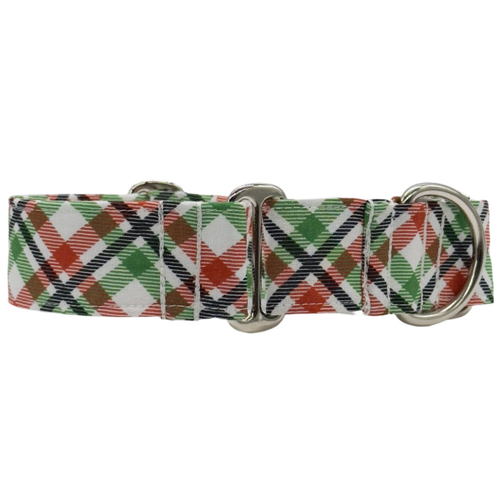 Martingale Collar - Festive Frolic Plaid