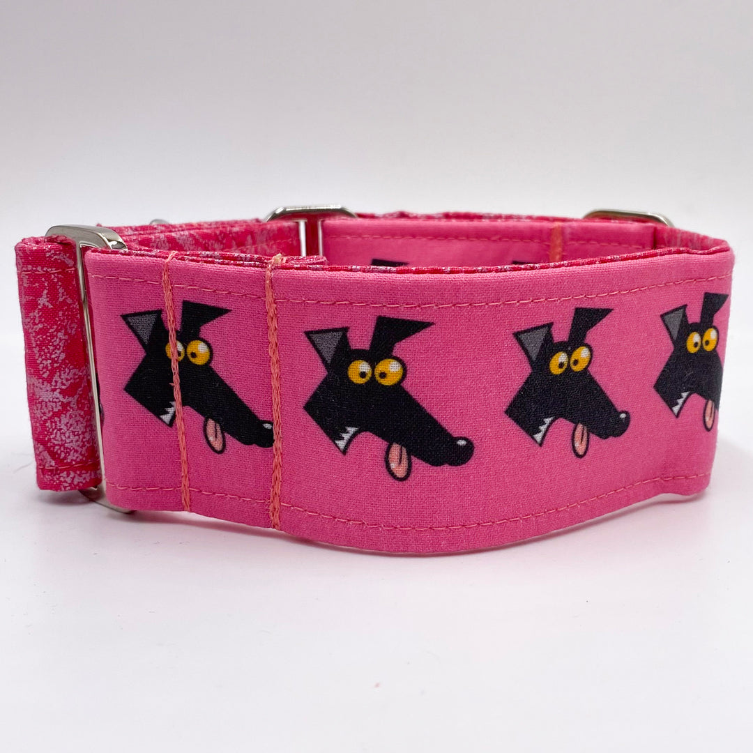 Martingale Collar - Hot Pink Houndies