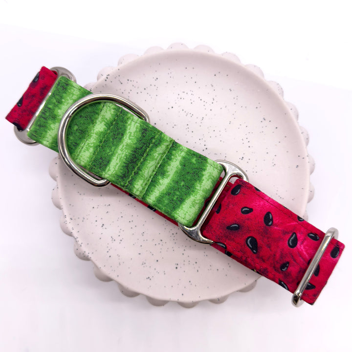 Martingale Collar - Palestine Watermelon Whisper