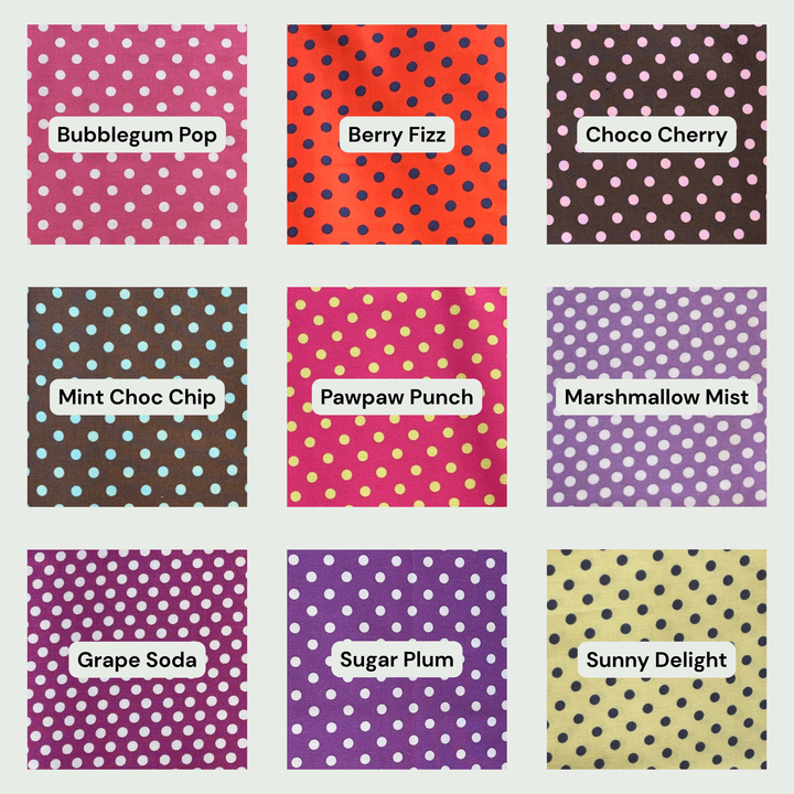 Martingale Collar - Dashing Dots