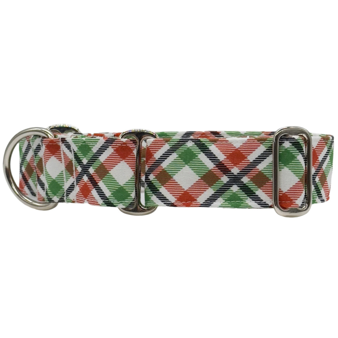 Martingale Collar - Festive Frolic Plaid