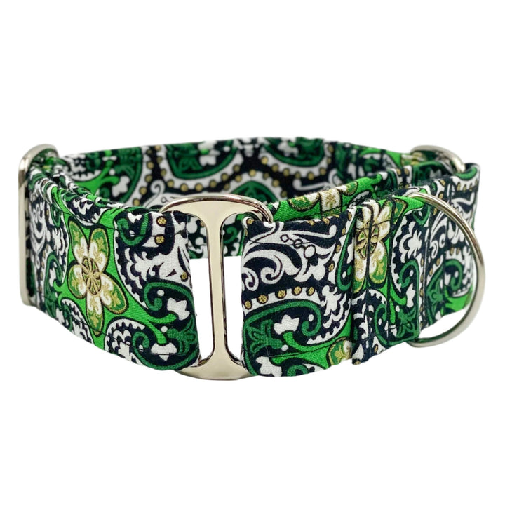 Martingale Collar - Emerald Elegance Twist