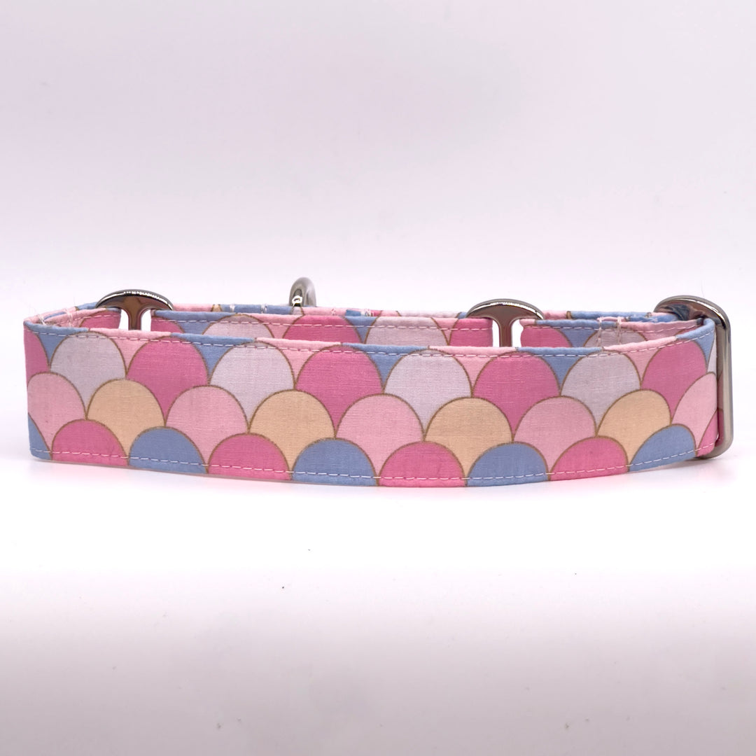 Martingale Collar - Pastel Siren Waves