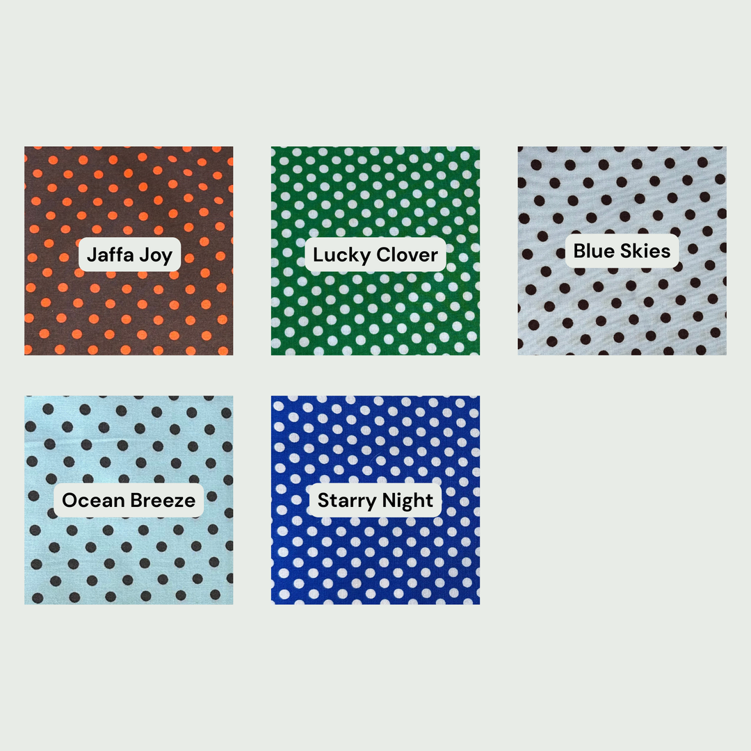 Martingale Collar - Dashing Dots