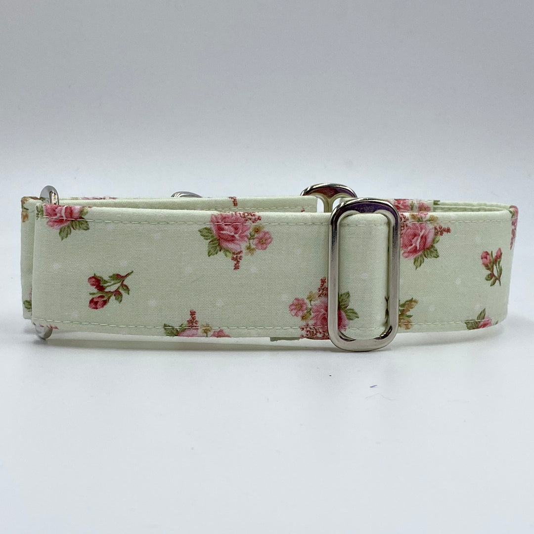 Martingale Collar - English Rose Enchantment