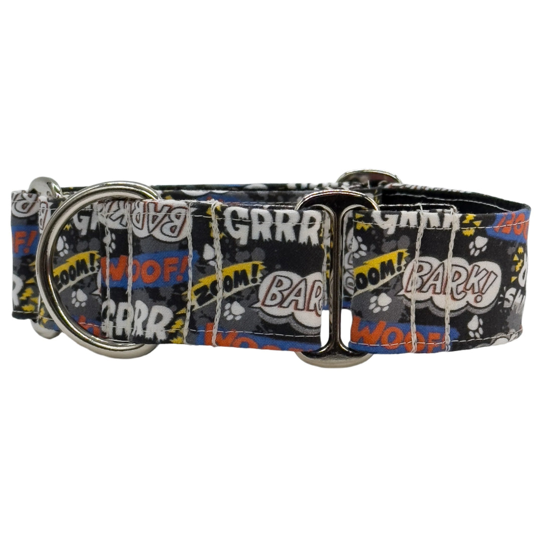 Martingale Collar - Comic Canine Cues