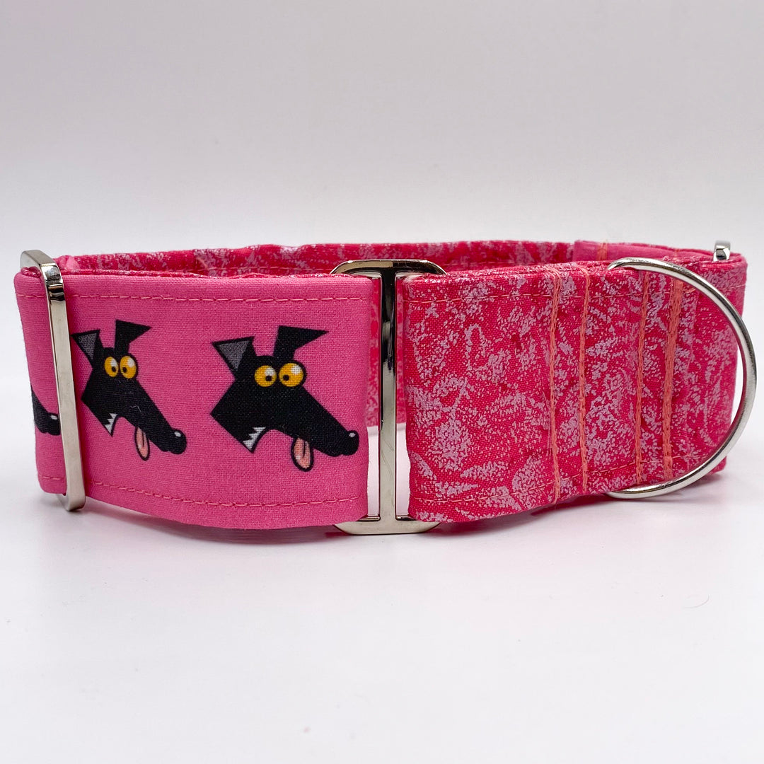 Martingale Collar - Hot Pink Houndies