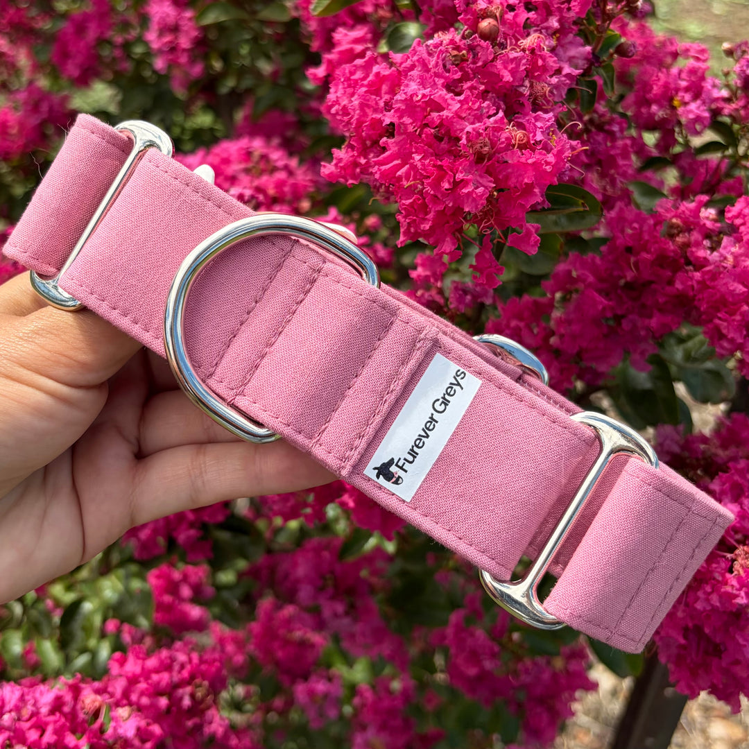 Martingale Collar - Dusty Rose