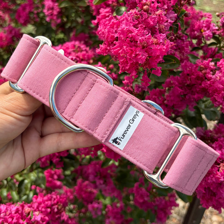 Martingale Collar - Dusty Rose