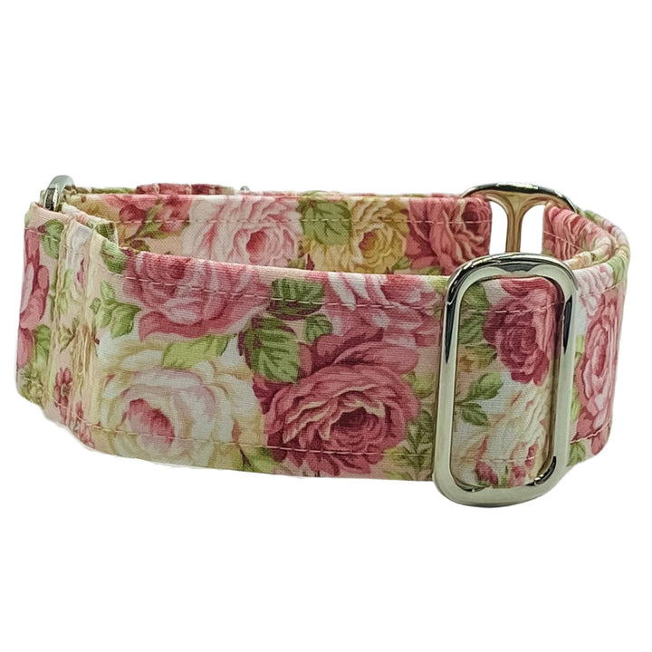 Martingale Collar - Blooming Rose Garden