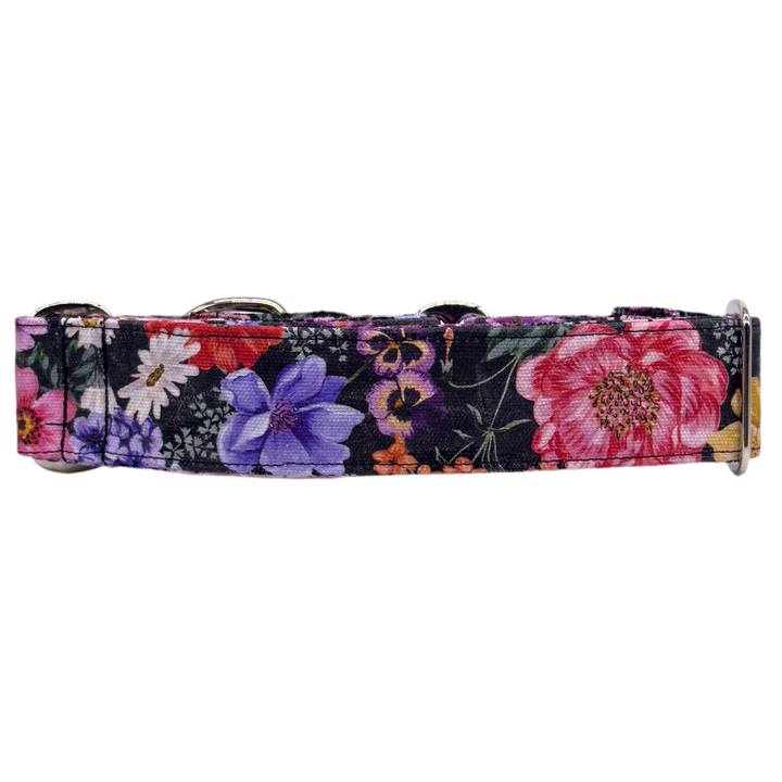 Martingale Collar - Blossom Nightfall