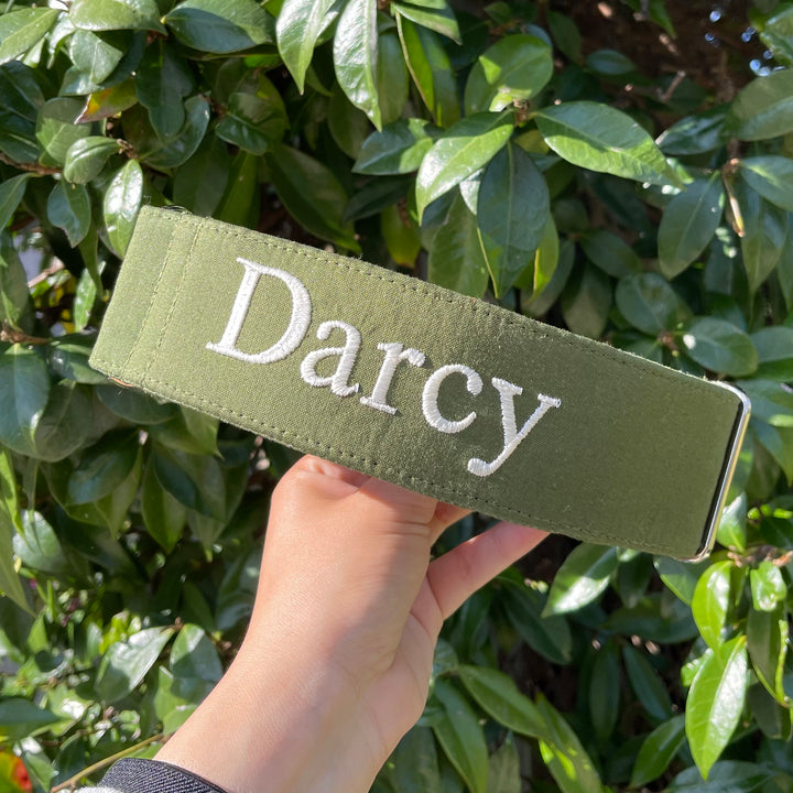 Personalised Martingale Collar with Embroidery "Darcy"