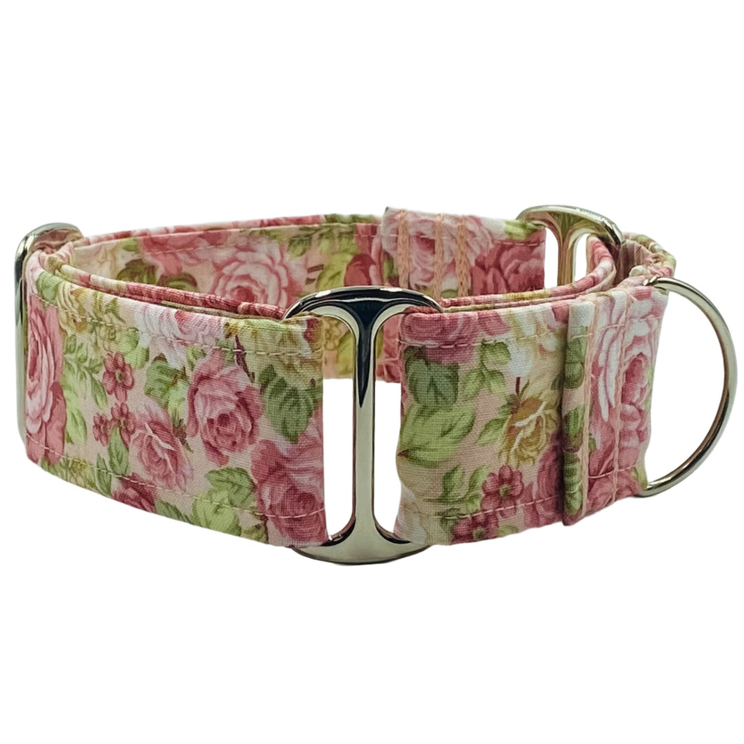 Martingale Collar - Blooming Rose Garden