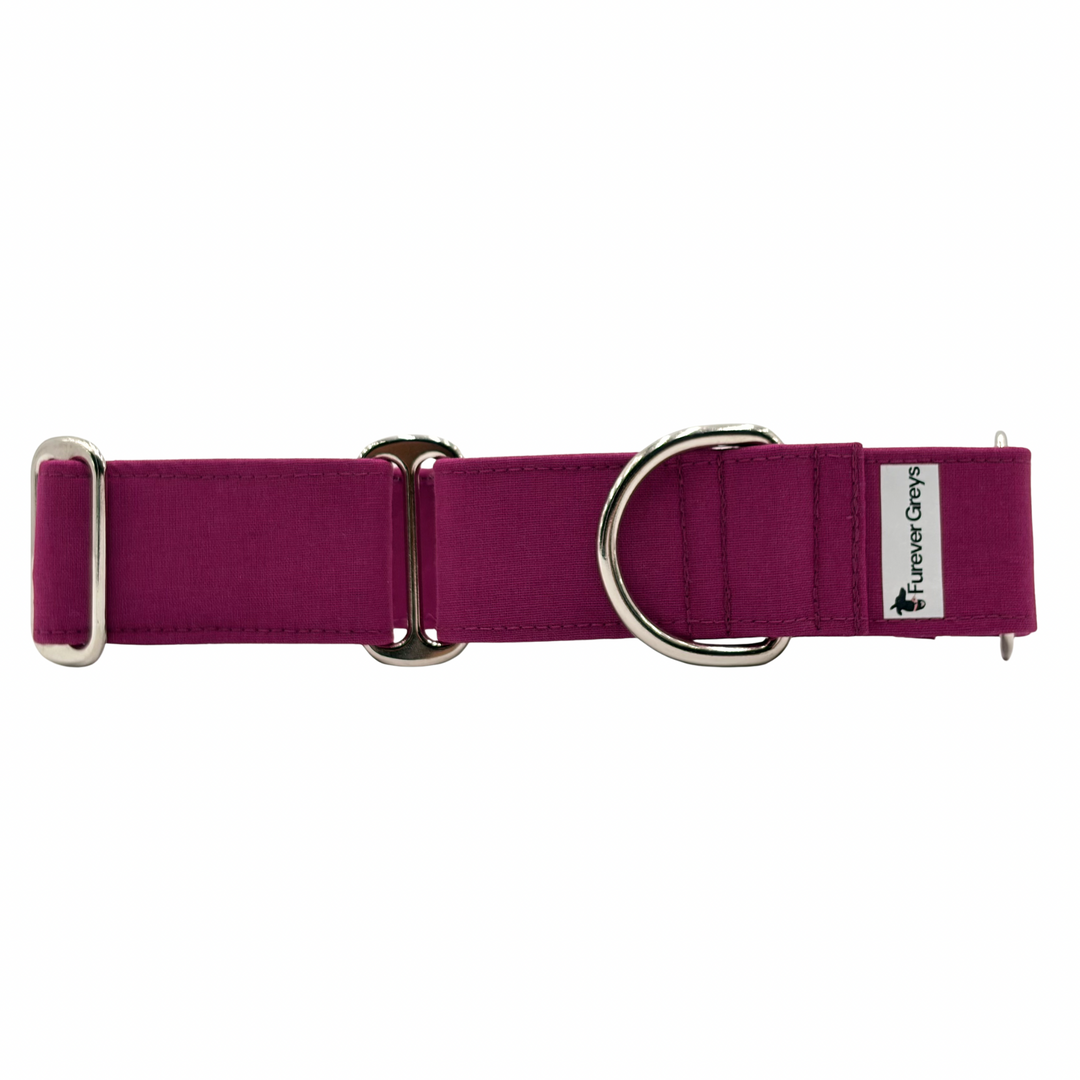 Martingale Collar - Mulberry Wine