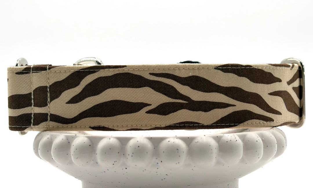 Martingale Collar -Sahara Stripes
