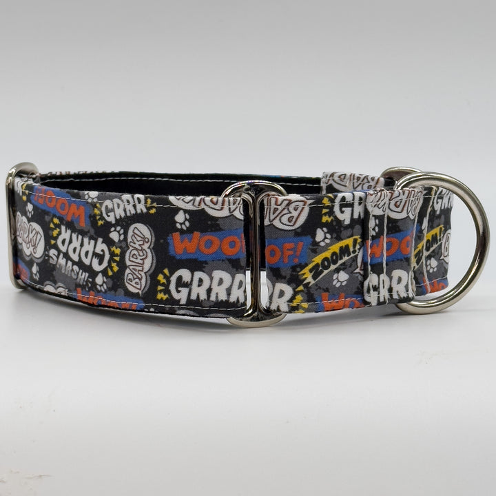 Martingale Collar - Comic Canine Cues