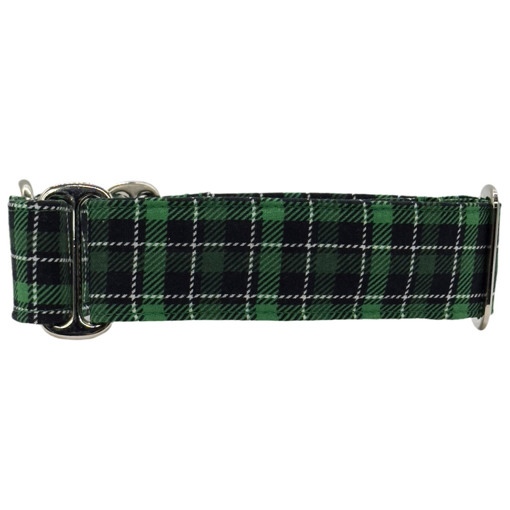 Martingale Collar - Emerald Enchantment Plaid