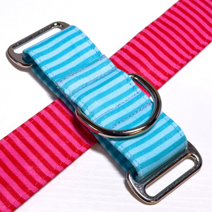 Design Your Collar - Spectrum Stripes Custom Martingale