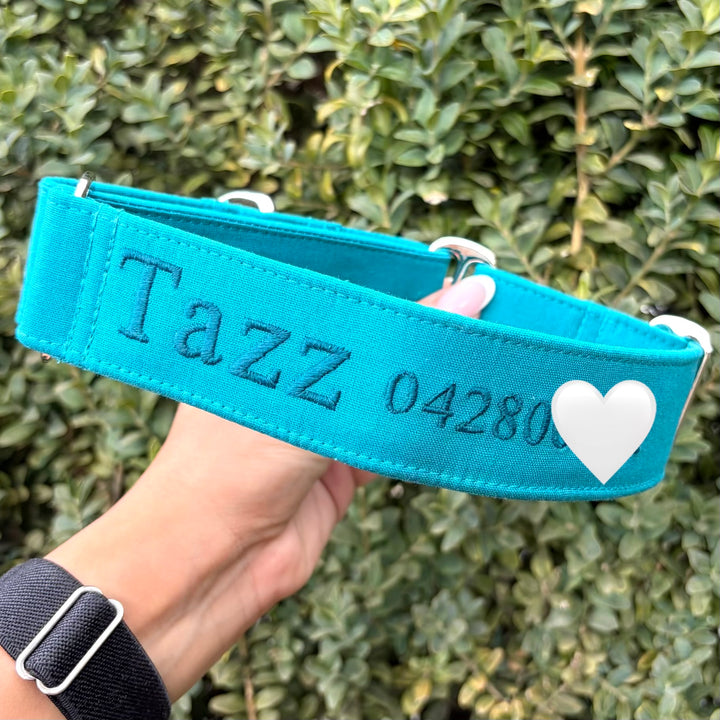 Martingale Collar - Lagoon Teal