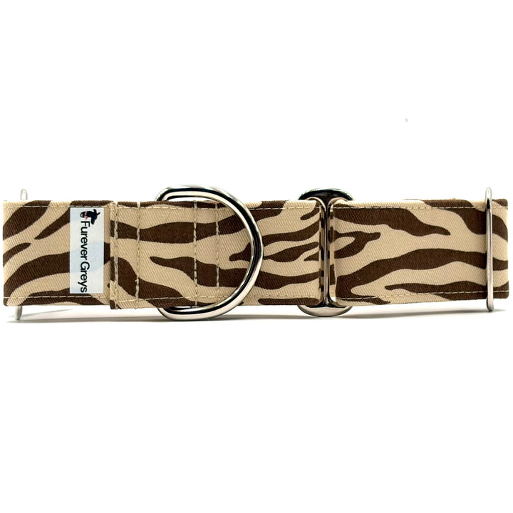 Martingale Collar -Sahara Stripes