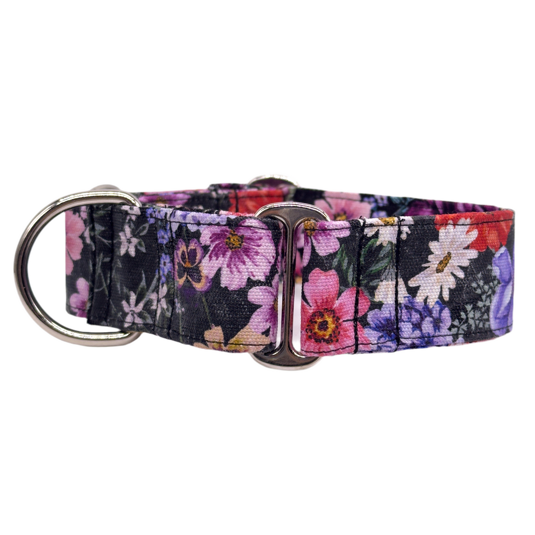 Martingale Collar - Blossom Nightfall