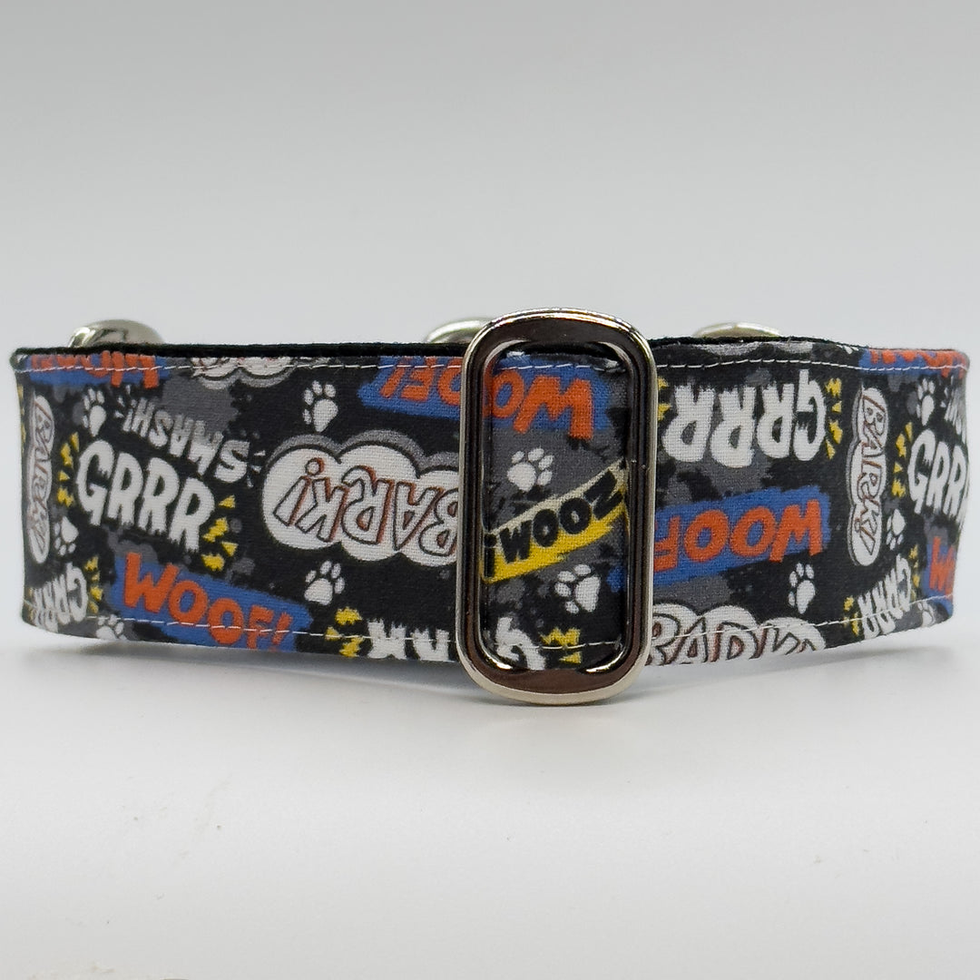 Martingale Collar - Comic Canine Cues