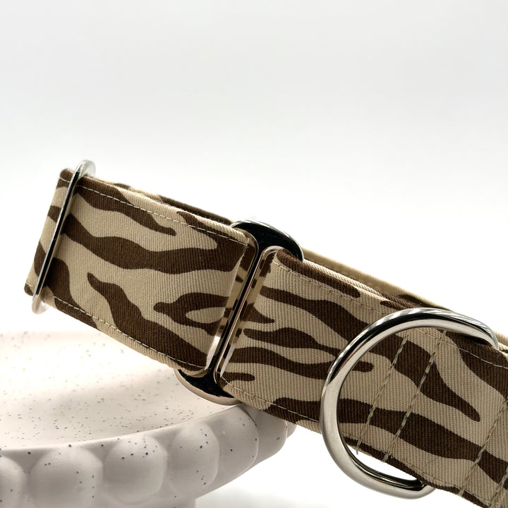 Martingale Collar -Sahara Stripes