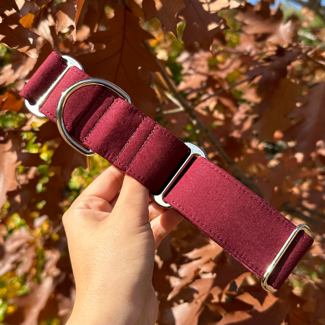 Martingale Collar - Crimson Maple