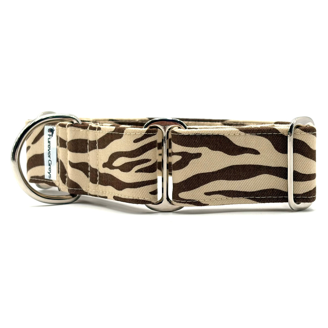 Martingale Collar -Sahara Stripes