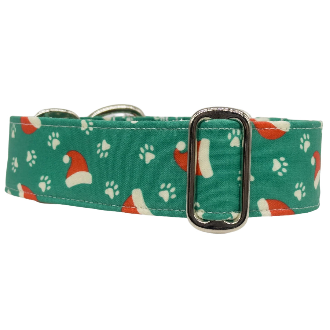 Martingale Collar - Santa Paws